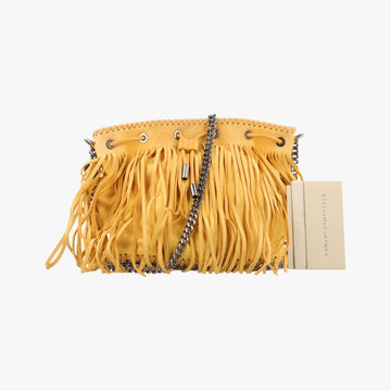 Falabella Yellow Suede × Leather 410875 W9645 SP16 512064 10ファラベラ イエロー スエード×レザー 410875 W9645 SP16 512064 10