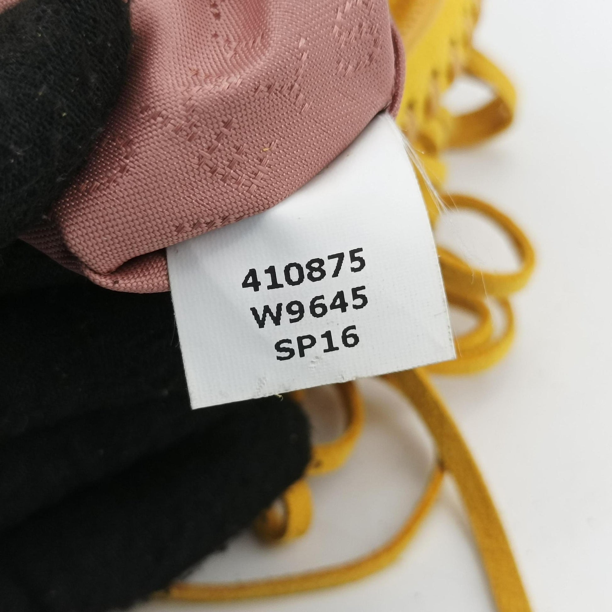 Falabella Yellow Suede × Leather 410875 W9645 SP16 512064 10ファラベラ イエロー スエード×レザー 410875 W9645 SP16 512064 10