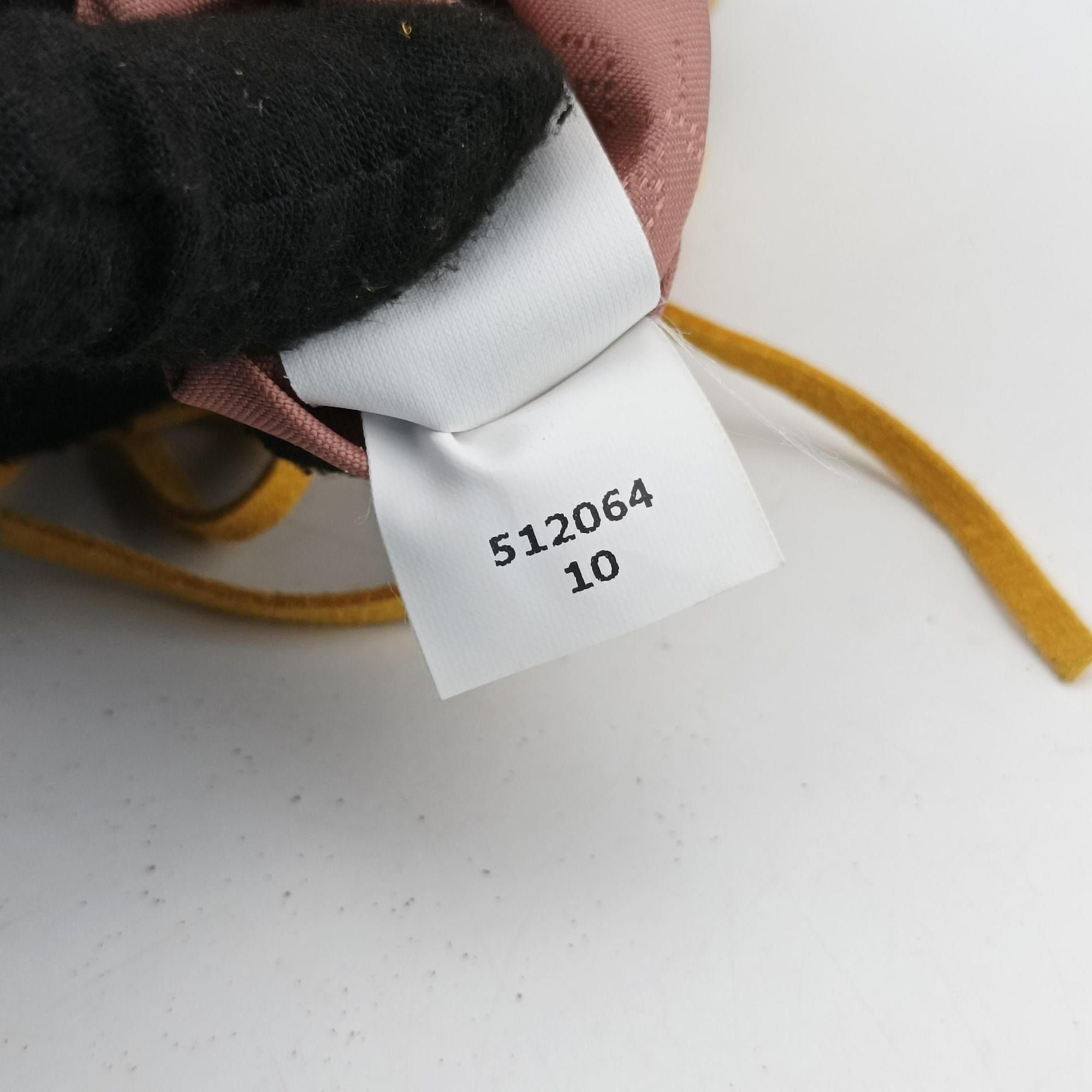 Falabella Yellow Suede × Leather 410875 W9645 SP16 512064 10ファラベラ イエロー スエード×レザー 410875 W9645 SP16 512064 10