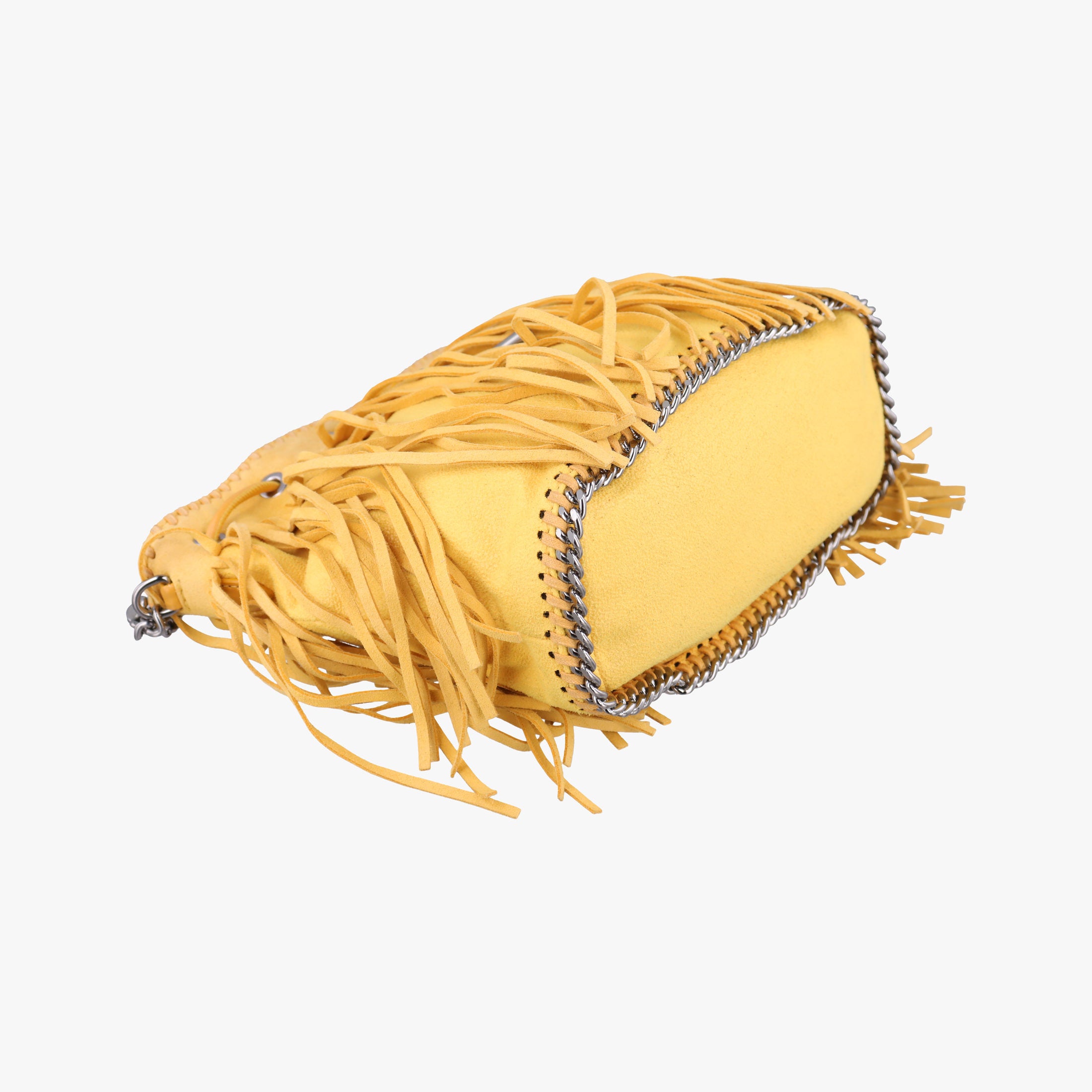 Falabella Yellow Suede × Leather 410875 W9645 SP16 512064 10ファラベラ イエロー スエード×レザー 410875 W9645 SP16 512064 10