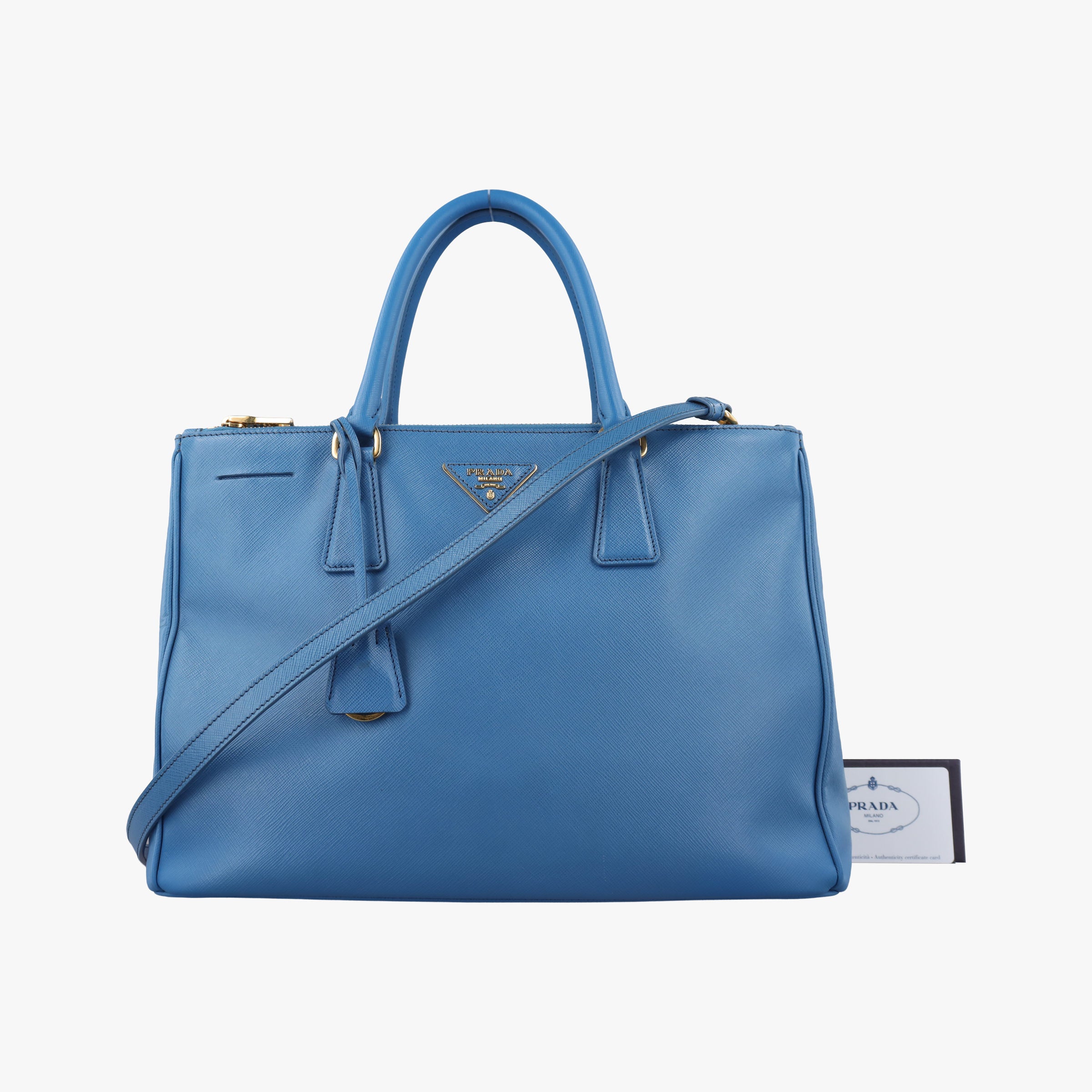 Galleria Blue SAFFIANO Leather BN2274 103ガレリア ブルー サフィアーノレザー BN2274 103