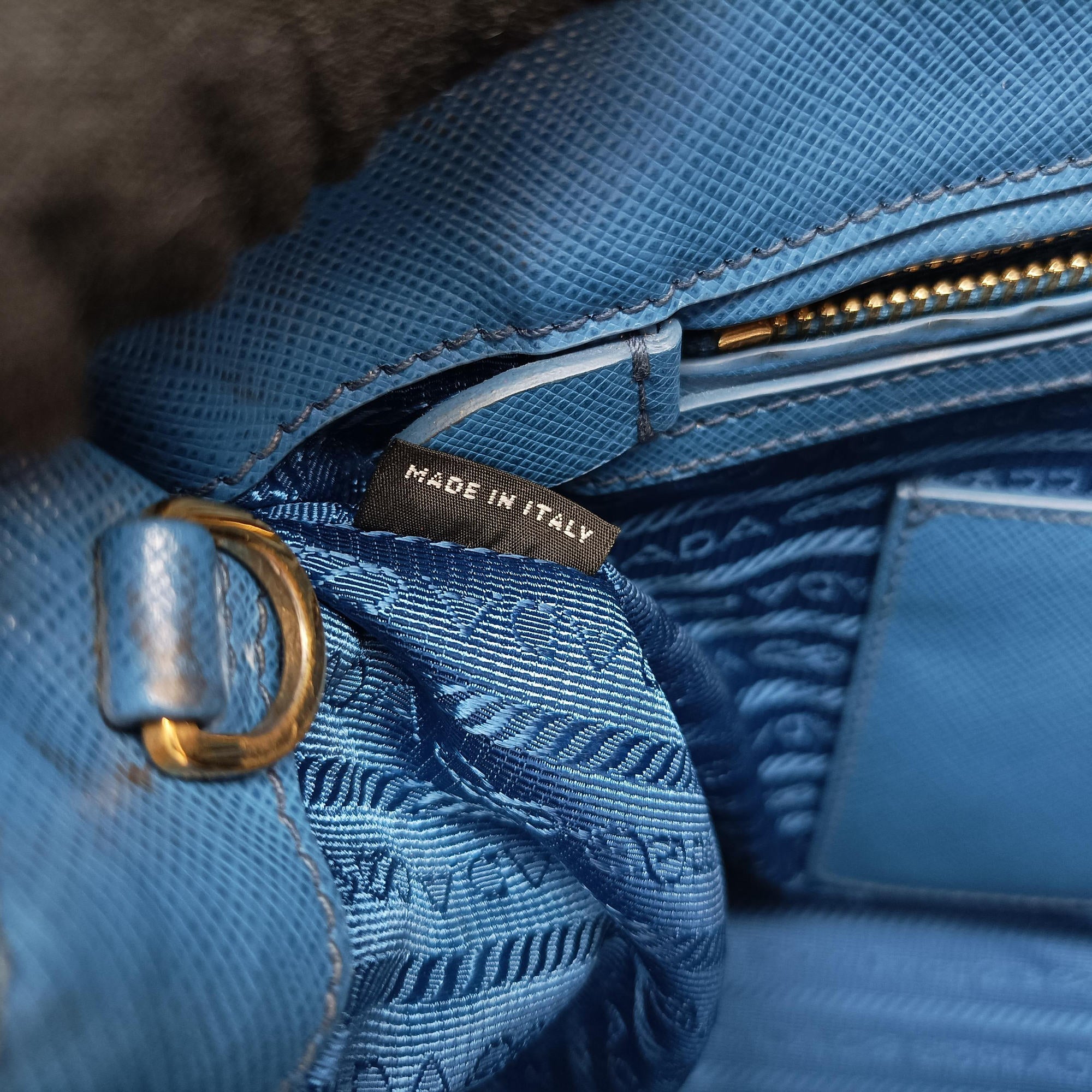 Galleria Blue SAFFIANO Leather BN2274 103ガレリア ブルー サフィアーノレザー BN2274 103