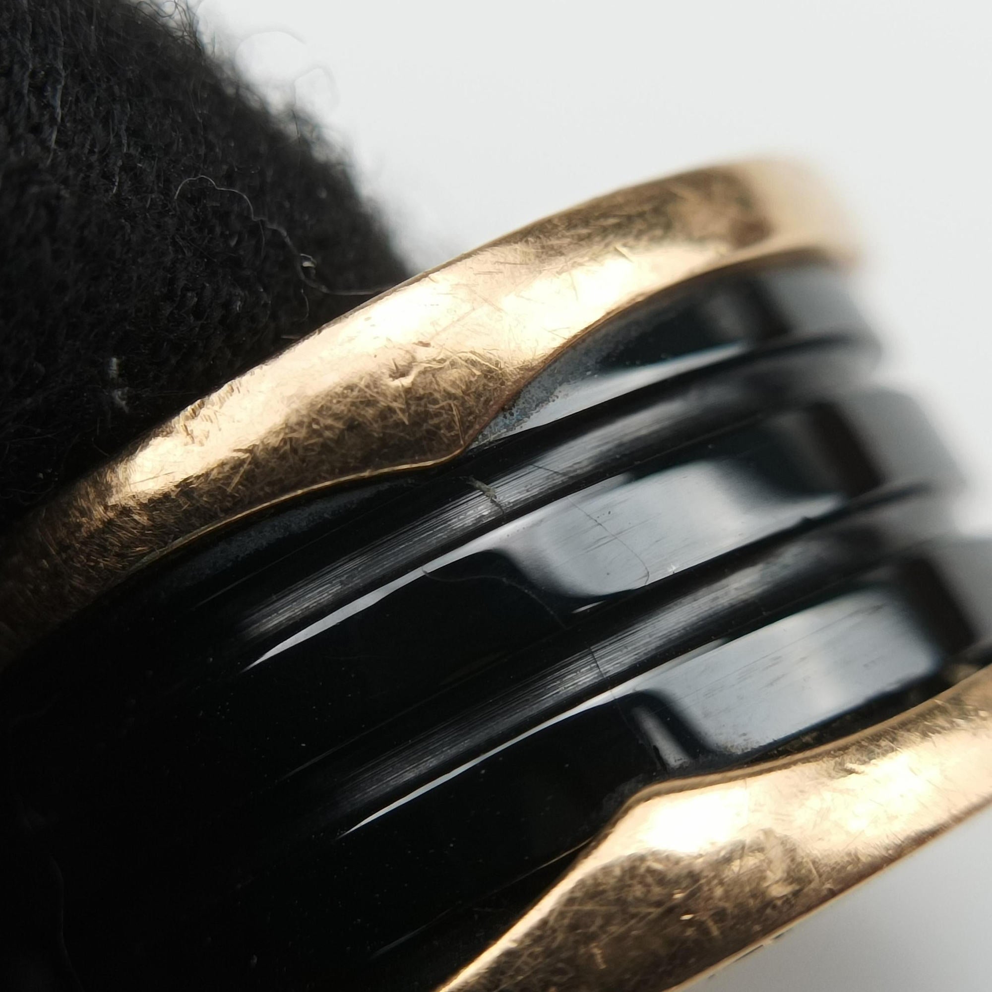 B-zero1 Black×golden AU750 345854 LA1L9Aビーゼロワン ブラック×ゴールド AU750 345854 LA1L9A