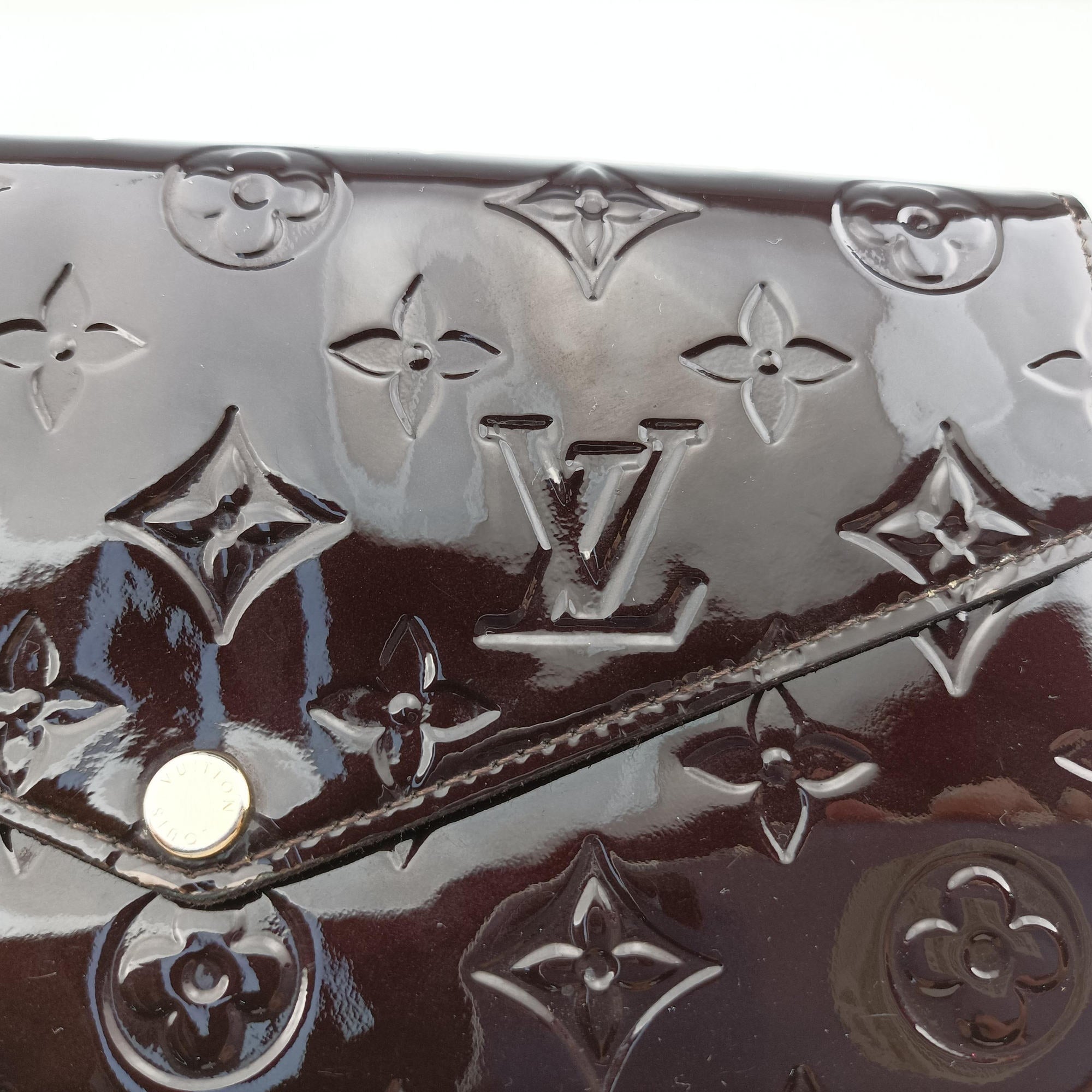 Pochette Felice Amarante Vernis M61267 TJ2199ポシェットフェリシー アマラント ヴェルニ M61267 TJ2199