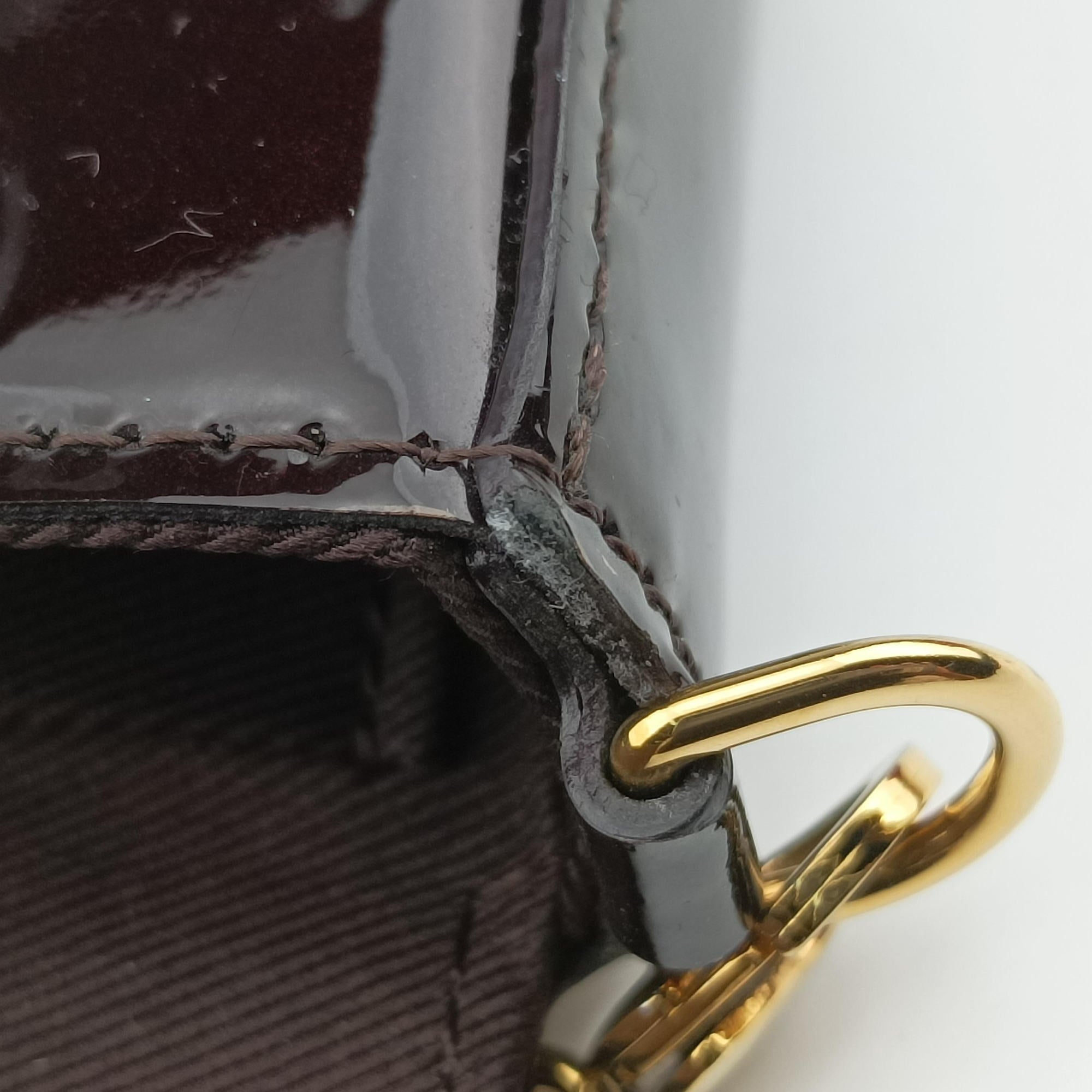 Pochette Felice Amarante Vernis M61267 TJ2199ポシェットフェリシー アマラント ヴェルニ M61267 TJ2199
