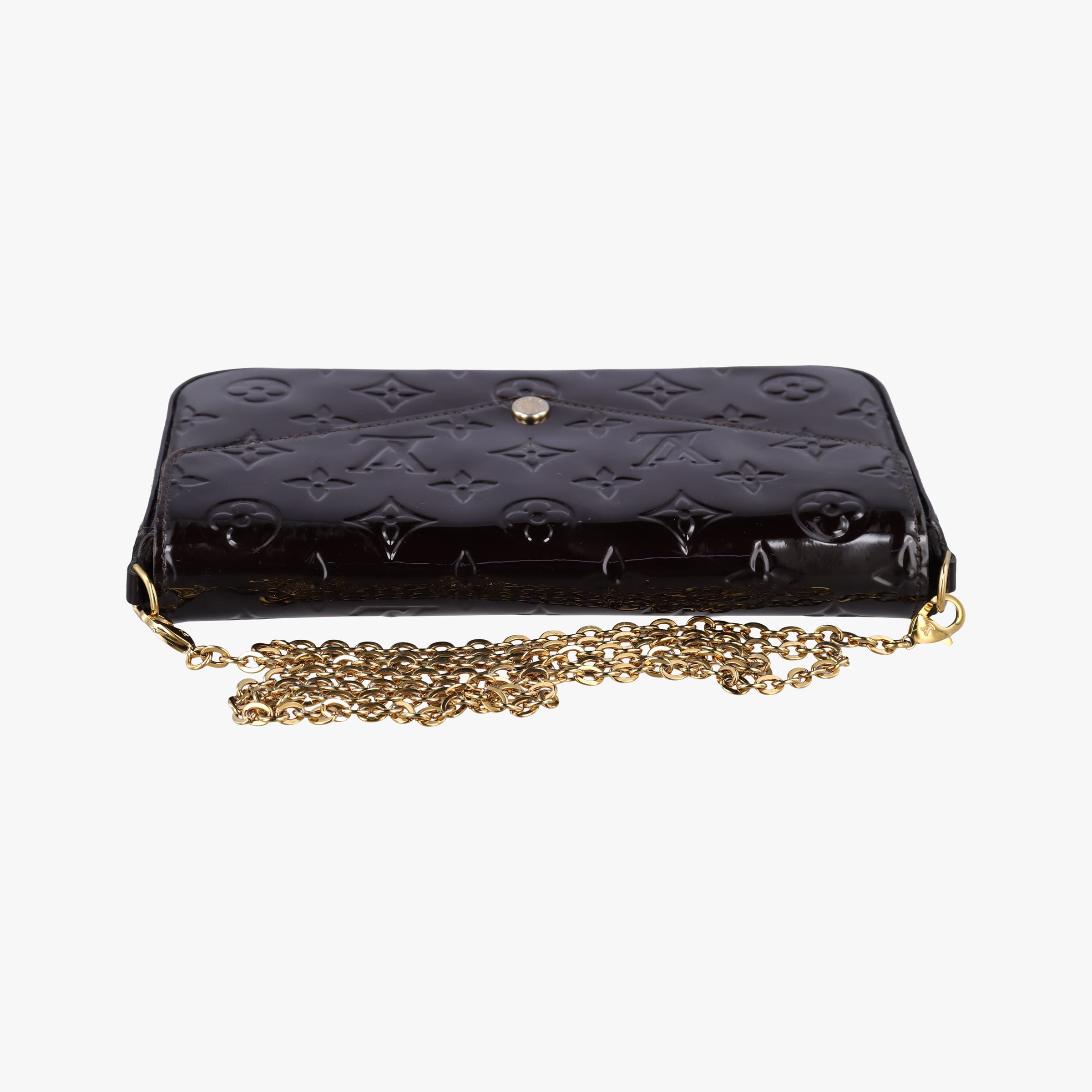 Pochette Felice Amarante Vernis M61267 TJ2199ポシェットフェリシー アマラント ヴェルニ M61267 TJ2199