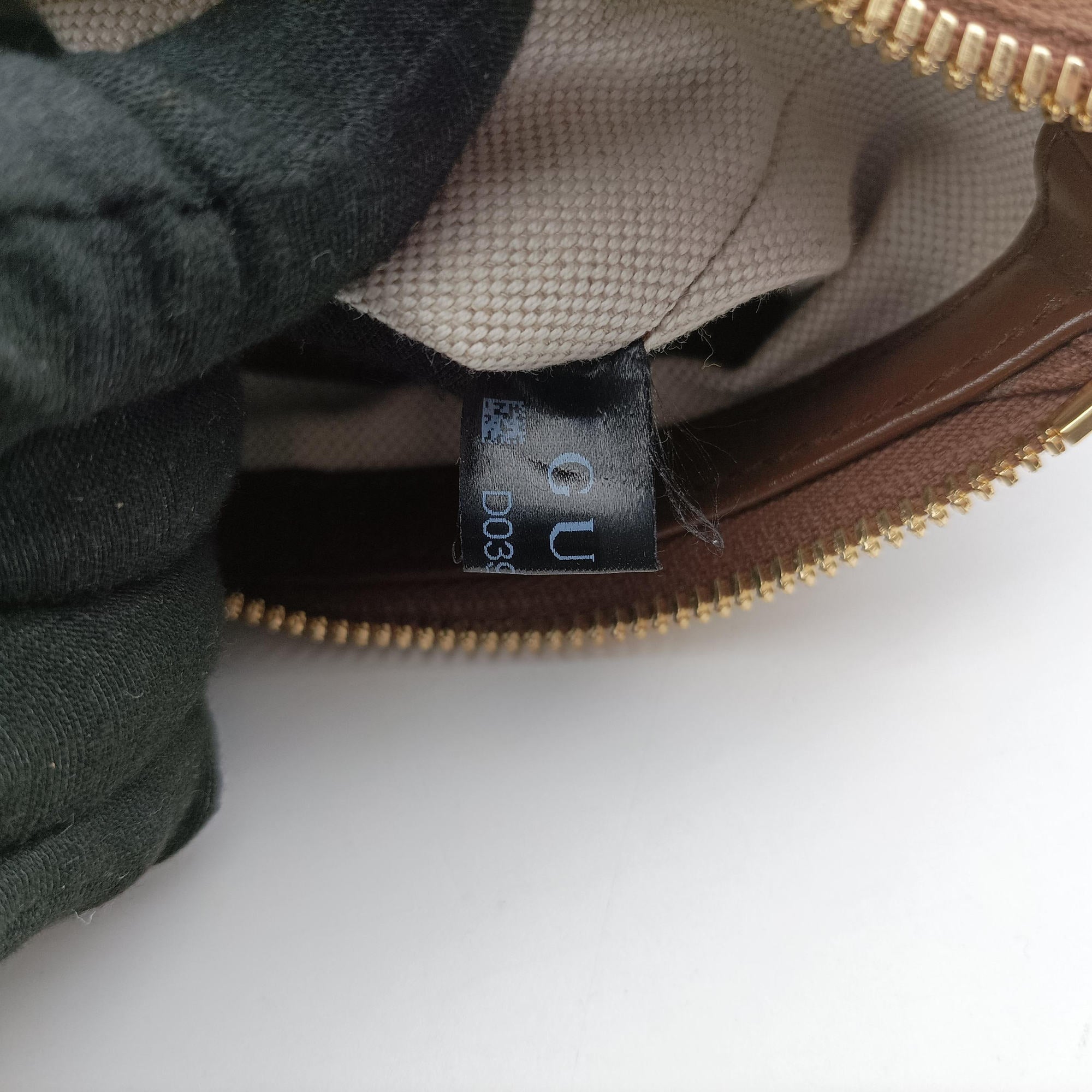 Interlocking G Messenger Beige × Brown PVC coated canvas× Leather 723306 D039085555インターロッキングG ベージュ × ブラウン PVCコーティングキャンバス× レザー 723306 D039085555