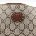Interlocking G Messenger Beige × Brown PVC coated canvas× Leather 723306 D039085555インターロッキングG ベージュ × ブラウン PVCコーティングキャンバス× レザー 723306 D039085555