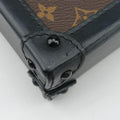 Vertical Trunk Pochette Brown×Black Monogram Canvas x leather M63913 FZ4199 IC Chipポシェット トランクヴェルティカル ブラウンxブラック モノグラムキャンバス×レザー M63913 FZ4199 ICチップ