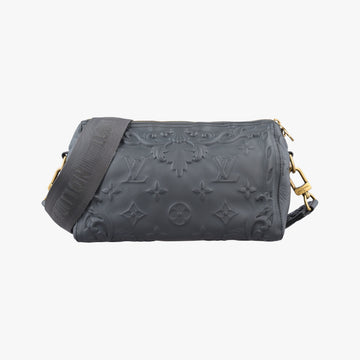 Versailles Ornament City Keepall Dark Shadow Gray Debossed Monogram M21835 IC Chipヴェルサイユ オーナメント シティ キーポル ダークシャドウ グレー モノグラム・デボス M21835 ICチップ