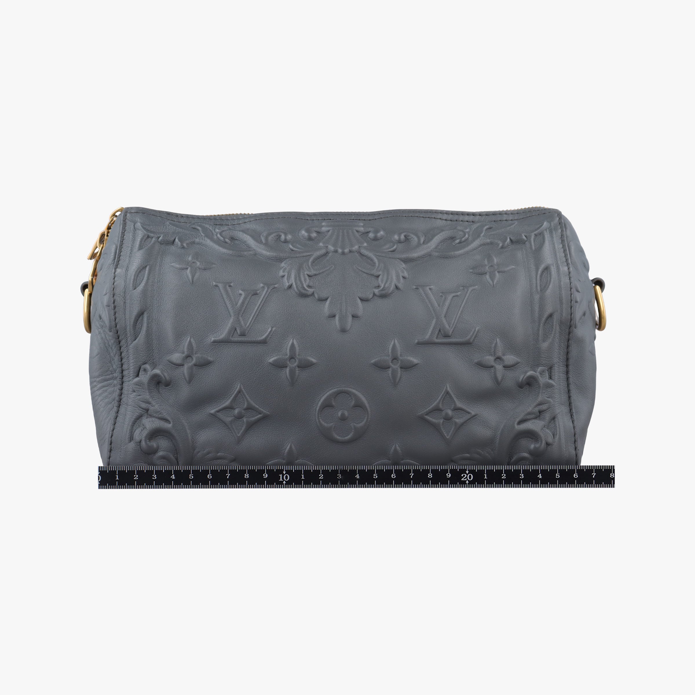 Versailles Ornament City Keepall Dark Shadow Gray Debossed Monogram M21835 IC Chipヴェルサイユ オーナメント シティ キーポル ダークシャドウ グレー モノグラム・デボス M21835 ICチップ