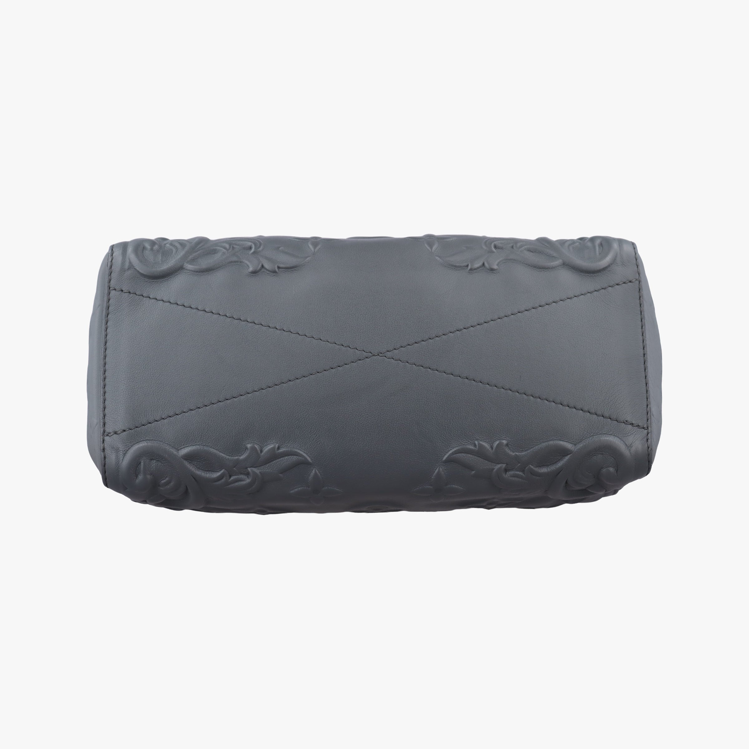 Versailles Ornament City Keepall Dark Shadow Gray Debossed Monogram M21835 IC Chipヴェルサイユ オーナメント シティ キーポル ダークシャドウ グレー モノグラム・デボス M21835 ICチップ