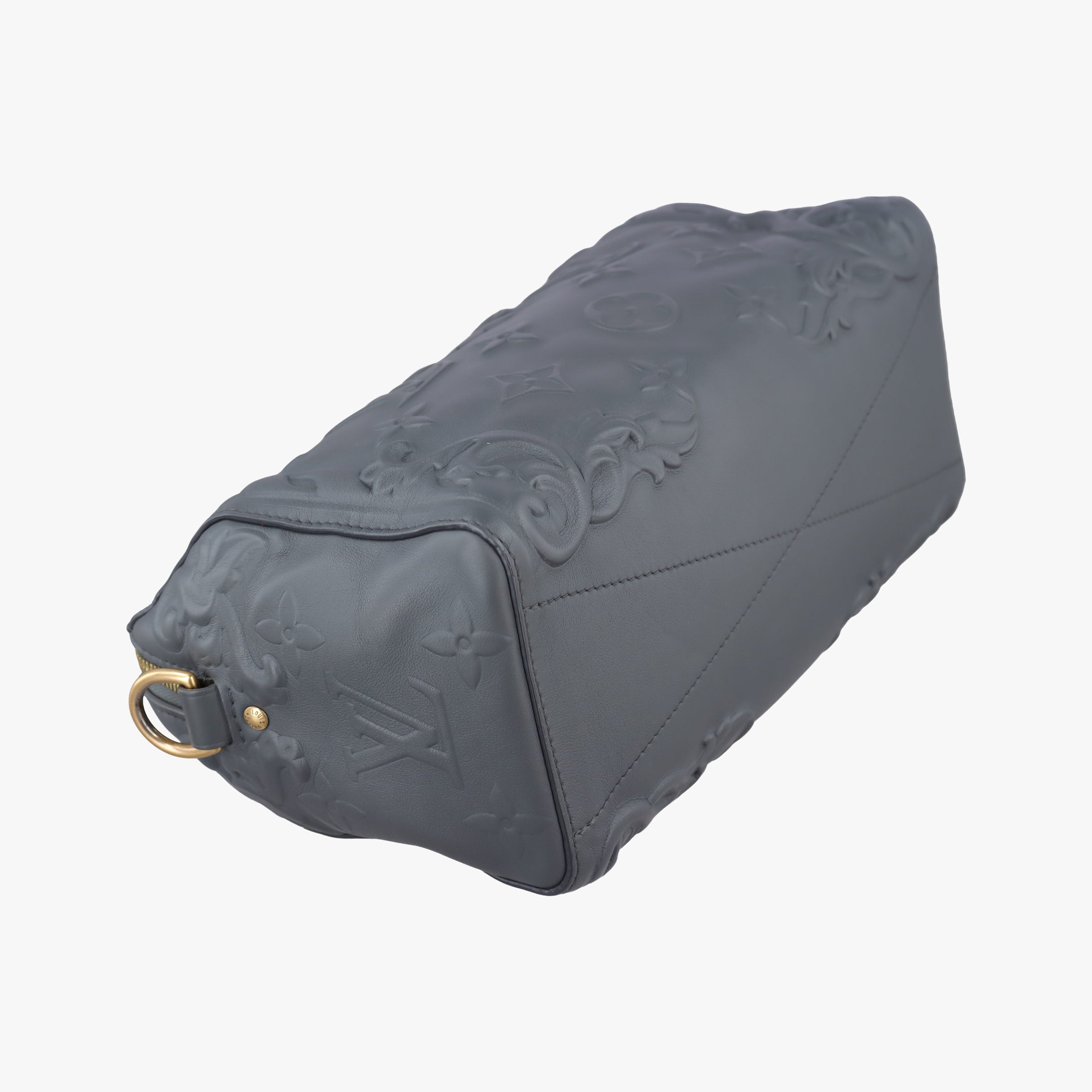 Versailles Ornament City Keepall Dark Shadow Gray Debossed Monogram M21835 IC Chipヴェルサイユ オーナメント シティ キーポル ダークシャドウ グレー モノグラム・デボス M21835 ICチップ