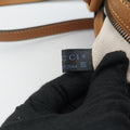 DISNEY Collaboration Mickey Mouse Brown×multicolor PVC coated canvas×leather 603938 A030912944ディズニーコラボ ミッキーマウス ブラウン×マルチ PVCコーティングキャンバス×レザー 603938 A030912944