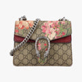Dionysus beige×red×multicolor PVC coated canvas × suede 421970 D024705047ディオニュソス ベージュ×レッド×マルチカラー PVCコーティングキャンバス×スエード 421970 D024705047