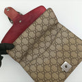 Dionysus beige×red×multicolor PVC coated canvas × suede 421970 D024705047ディオニュソス ベージュ×レッド×マルチカラー PVCコーティングキャンバス×スエード 421970 D024705047