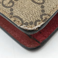 Dionysus beige×red×multicolor PVC coated canvas × suede 421970 D024705047ディオニュソス ベージュ×レッド×マルチカラー PVCコーティングキャンバス×スエード 421970 D024705047