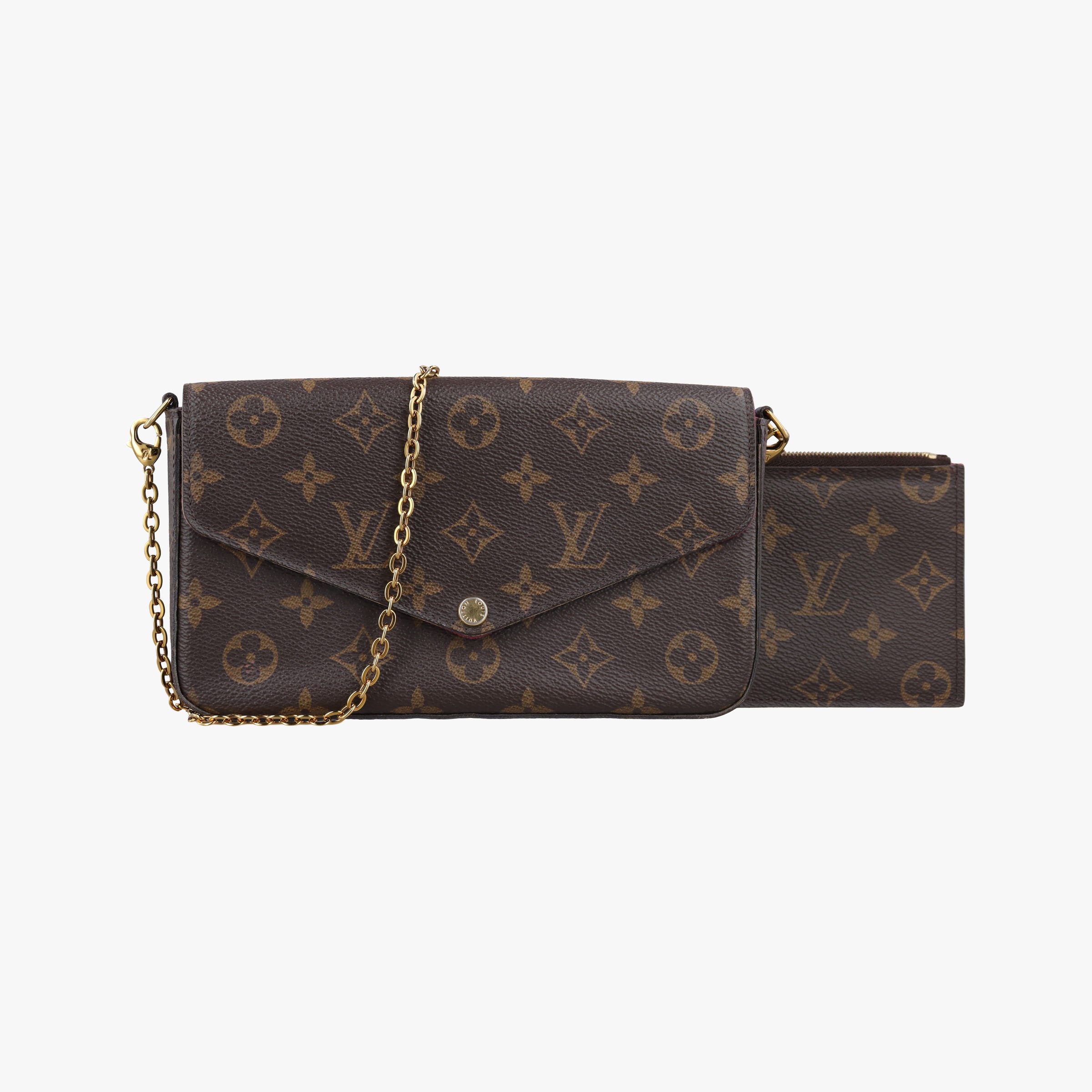 Pochette Felicie Brown Monogram Canvas M61276 TJ2186ポシェット フェリシー モノグラム/ブラウン モノグラムキャンバス M61276 TJ2186