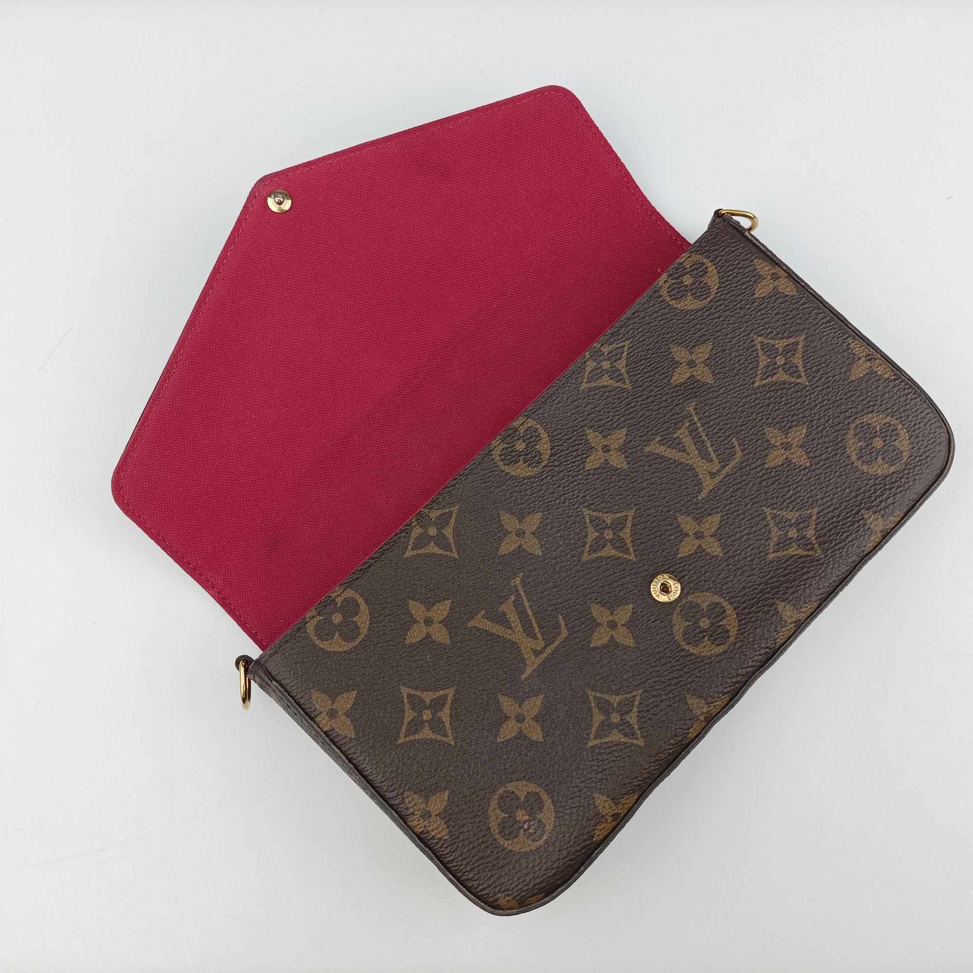 Pochette Felicie Brown Monogram Canvas M61276 TJ2186ポシェット フェリシー モノグラム/ブラウン モノグラムキャンバス M61276 TJ2186