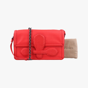 Intrecciato Rialto Red lambskin B05339301Nイントレチャート リアルト レッド ラムスキン B05339301N