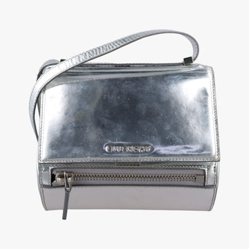 Pandora Box Silver Patent Leather TE0134パンドラ ボックス シルバー パテント TE0134