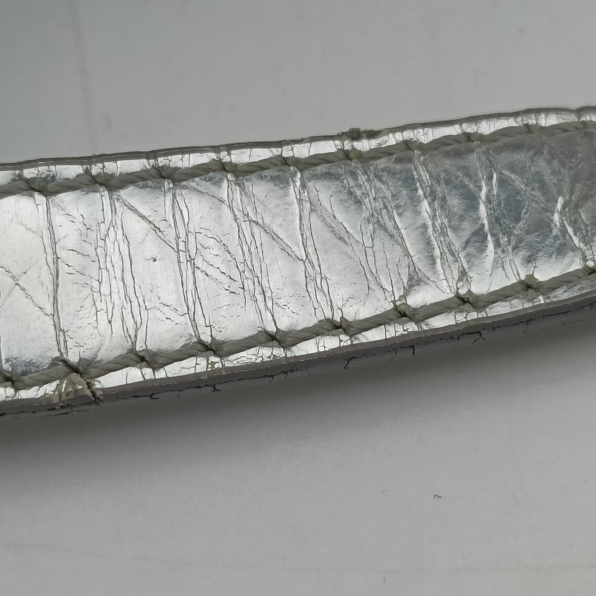 Pandora Box Silver Patent Leather TE0134パンドラ ボックス シルバー パテント TE0134