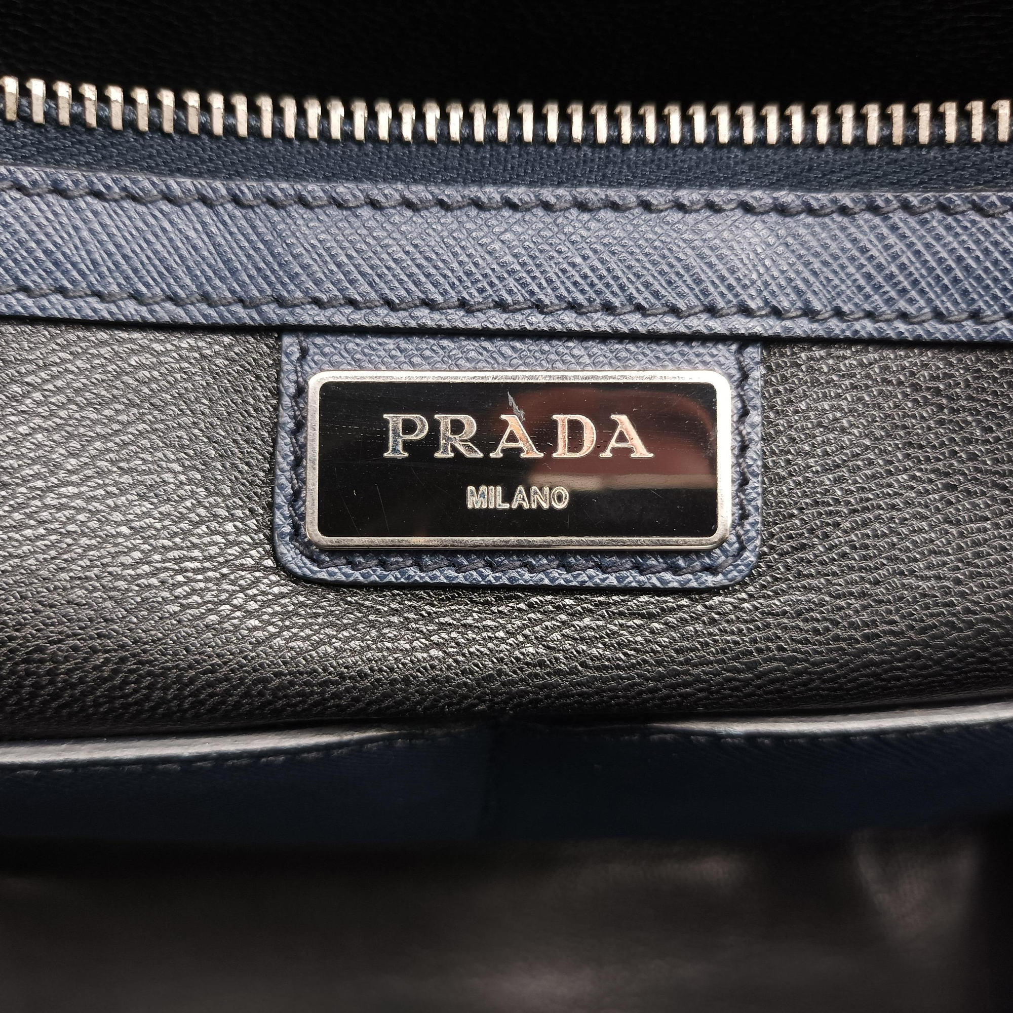 business bag briefcase Navy SAFFIANO Leather 2VE363 134ビジネスバッグ ブリーフケース ネイビー サフィアーノレザー 2VE363 134