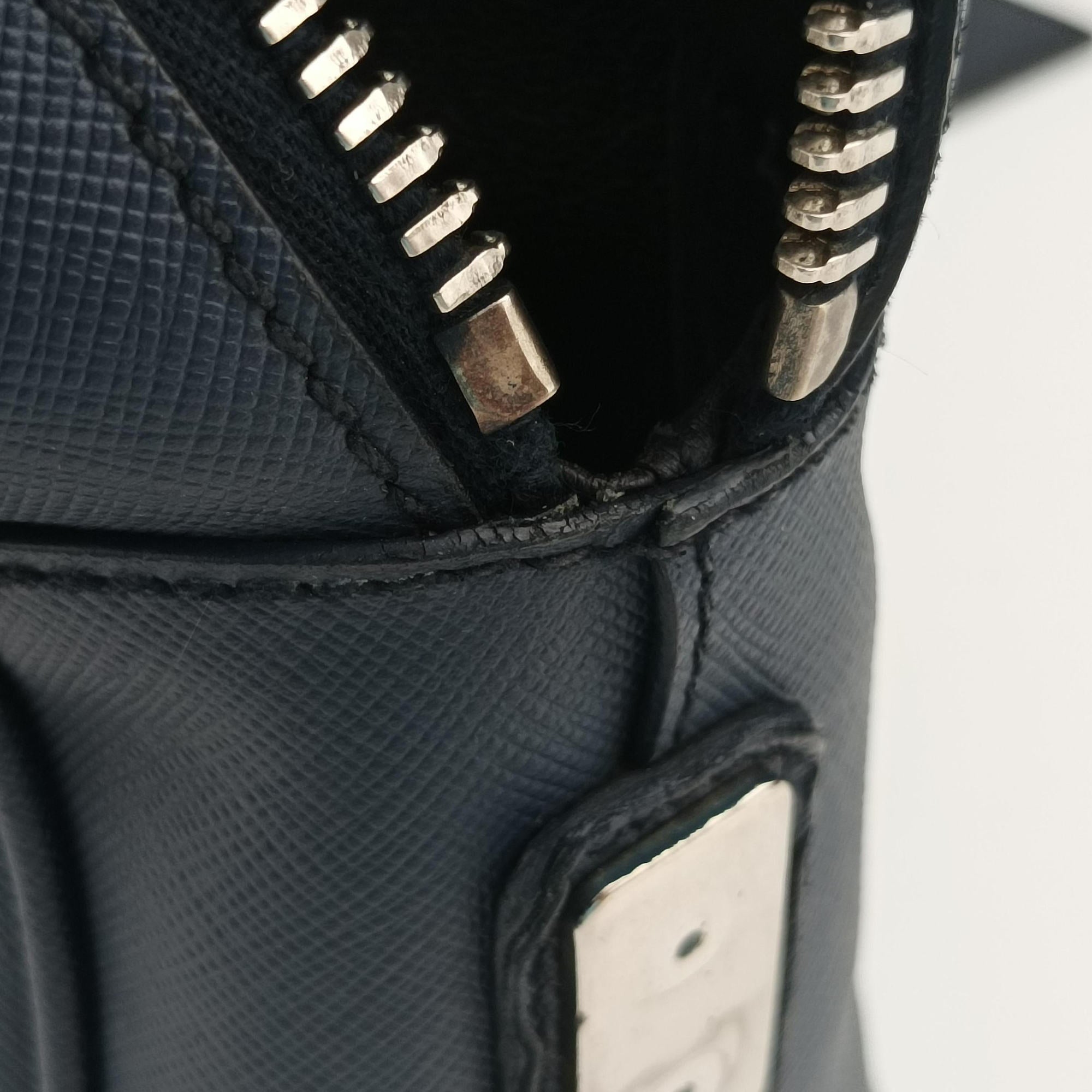 business bag briefcase Navy SAFFIANO Leather 2VE363 134ビジネスバッグ ブリーフケース ネイビー サフィアーノレザー 2VE363 134