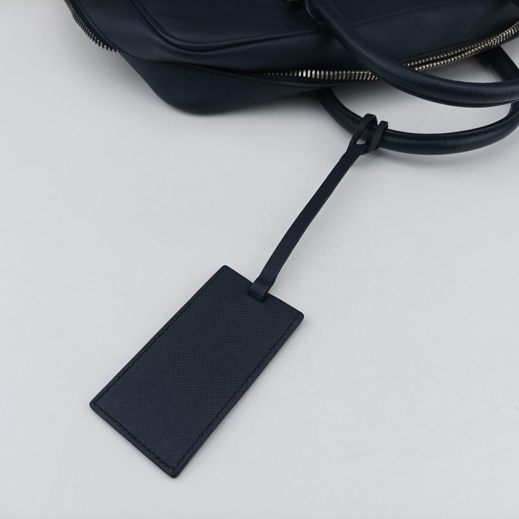 business bag briefcase Navy SAFFIANO Leather 2VE363 134ビジネスバッグ ブリーフケース ネイビー サフィアーノレザー 2VE363 134