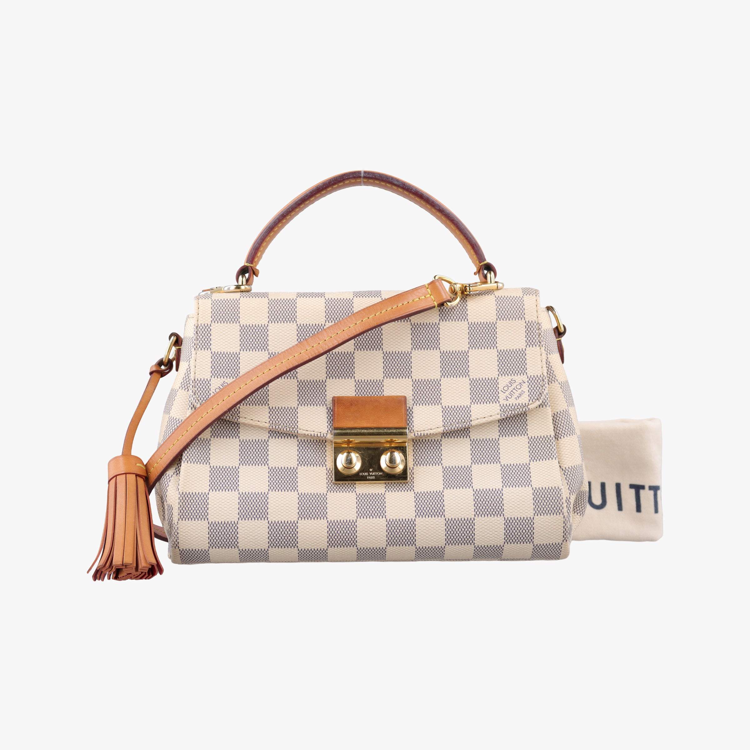 CROISETTE Azur Damier Canvas N41581 TR2196クロワゼット アズール ダミエキャンバス N41581 TR2196