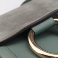 FAYE mini Blue Leather × Suede 08 17 75 65フェイ ミニ ブルー レザー × スエード 08 17 75 65