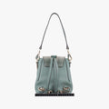 FAYE mini Blue Leather × Suede 08 17 75 65フェイ ミニ ブルー レザー × スエード 08 17 75 65
