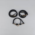FAYE Black Leather × suede 03 17 75 65フェイ ブラック レザー×スエード 03 17 75 65