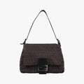 Baguette Zucchino Brown canvas 8BR001 2362 8BR001 JO5 039マンマバケット ズッキーノ柄 ブラウン キャンバス 8BR001 2362 8BR001 JO5 039