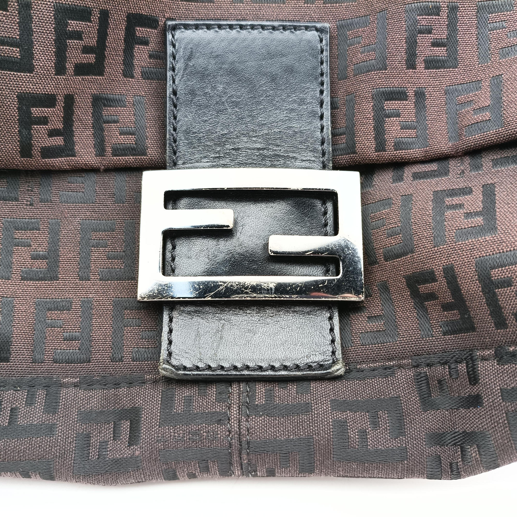 Baguette Zucchino Brown canvas 8BR001 2362 8BR001 JO5 039マンマバケット ズッキーノ柄 ブラウン キャンバス 8BR001 2362 8BR001 JO5 039