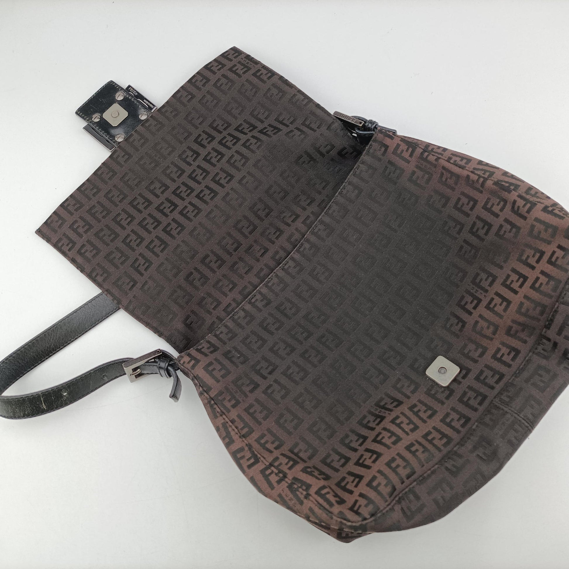 Baguette Zucchino Brown canvas 8BR001 2362 8BR001 JO5 039マンマバケット ズッキーノ柄 ブラウン キャンバス 8BR001 2362 8BR001 JO5 039
