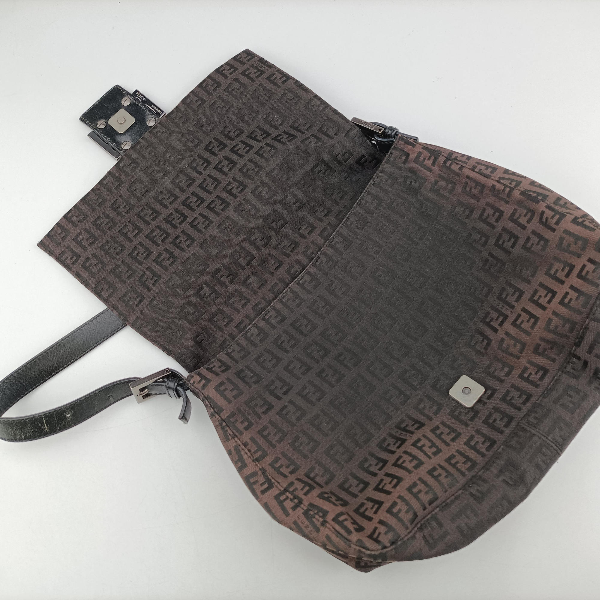 Baguette Zucchino Brown canvas 8BR001 2362 8BR001 JO5 039マンマバケット ズッキーノ柄 ブラウン キャンバス 8BR001 2362 8BR001 JO5 039