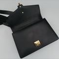 Sylvie Black×green×red Leather 421882 F020615198シルヴィ ブラック×グリーン×レッド レザー 421882 F020615198