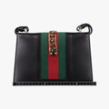 Sylvie Black×green×red Leather 421882 F020615198シルヴィ ブラック×グリーン×レッド レザー 421882 F020615198