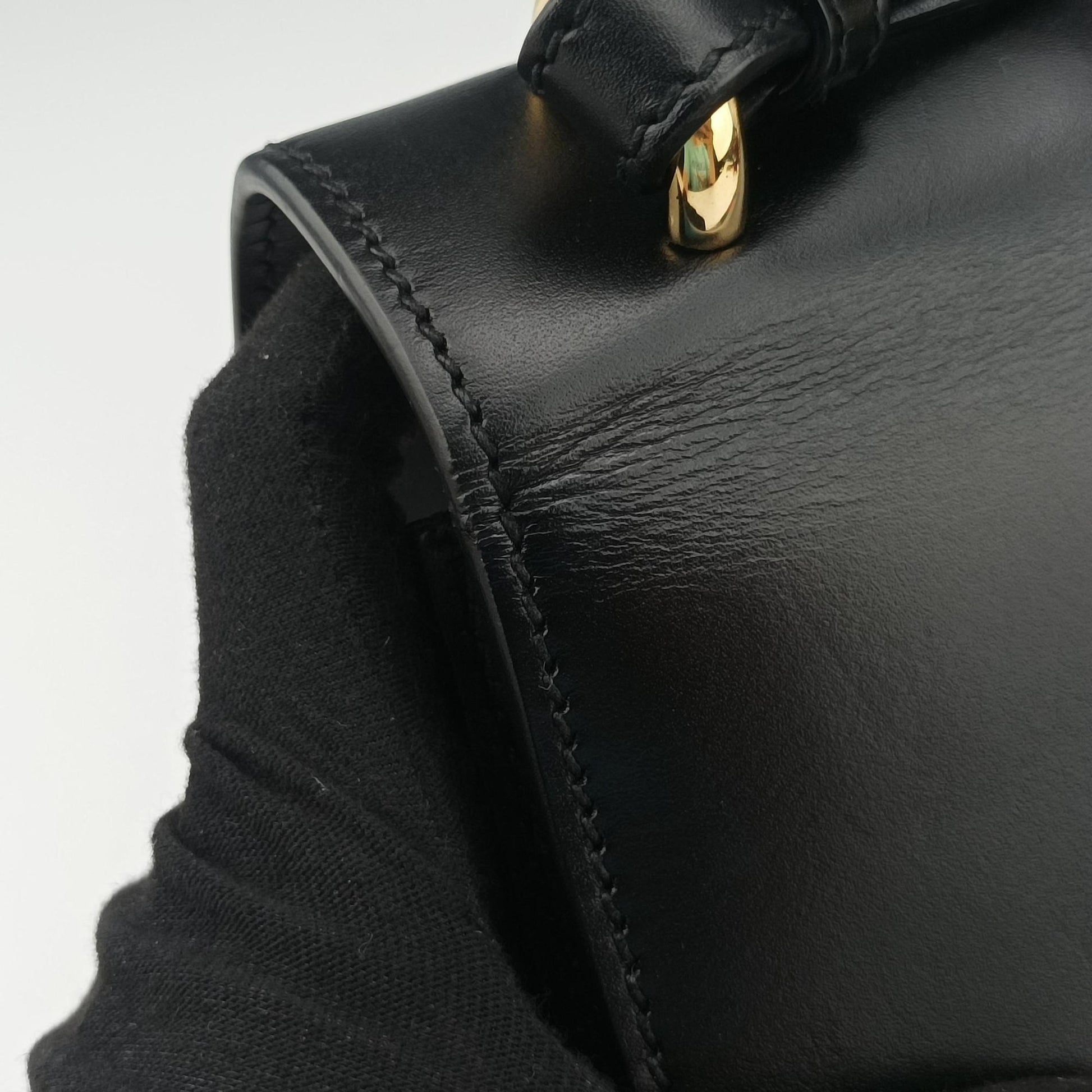 Sylvie Black×green×red Leather 421882 F020615198シルヴィ ブラック×グリーン×レッド レザー 421882 F020615198