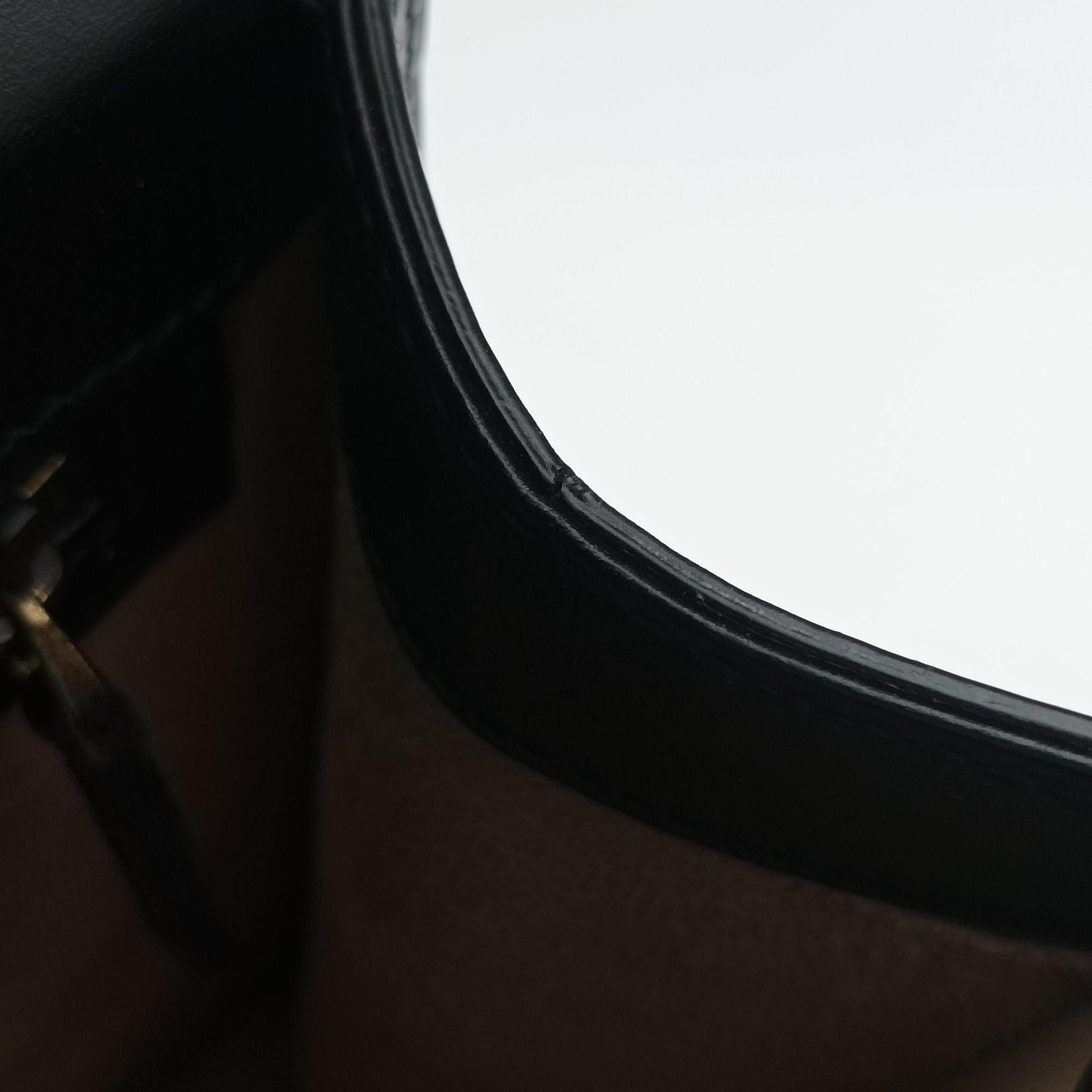 Sylvie Black×green×red Leather 421882 F020615198シルヴィ ブラック×グリーン×レッド レザー 421882 F020615198