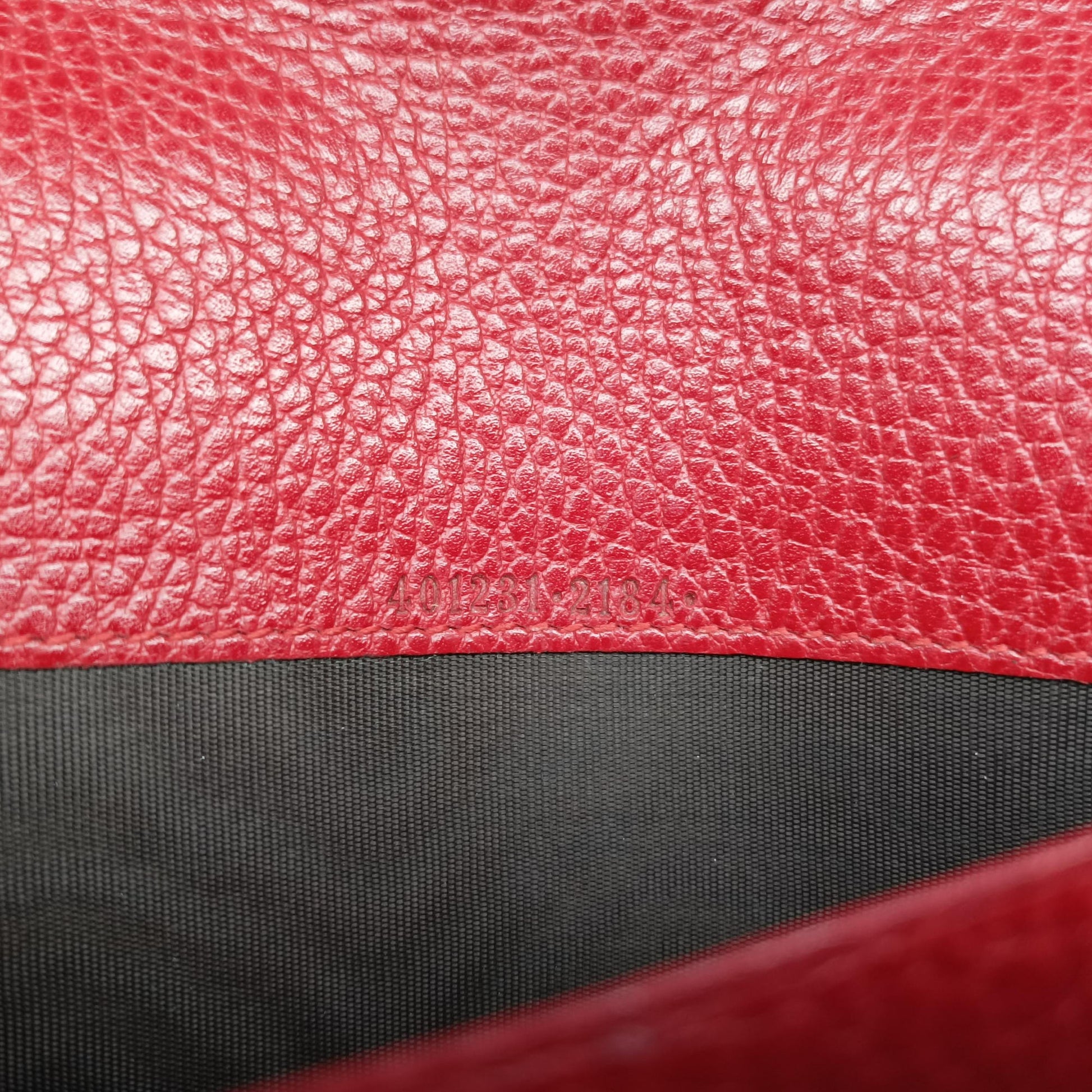 Dionysus Red Leather 401231 ディオニュソス レッド レザー 401231 