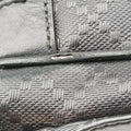 GG Imprime Messenger Black Leather 201448 D014656099GGインプリメ メッセンジャー ブラック レザー 201448 D014656099