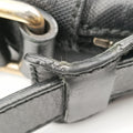 GG Imprime Messenger Black Leather 201448 D014656099GGインプリメ メッセンジャー ブラック レザー 201448 D014656099