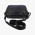 GG Imprime Messenger Black Leather 201448 D014656099GGインプリメ メッセンジャー ブラック レザー 201448 D014656099