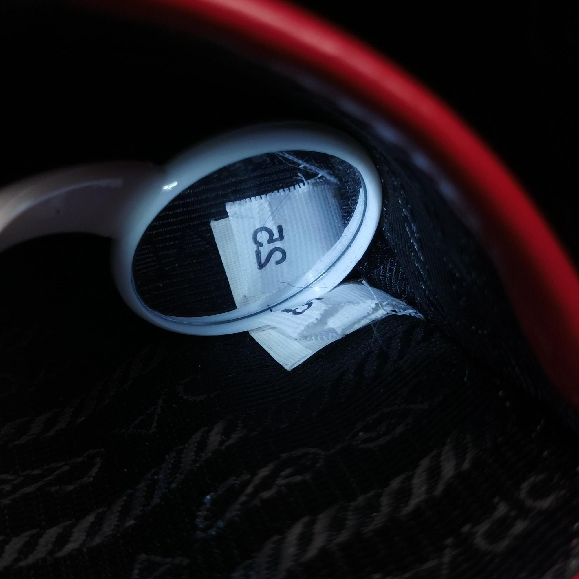 Triangle Logo Red SAFFIANO Leather 1BD200 25 Hトライアングルロゴ レッド サフィアーノレザー 1BD200 25 H