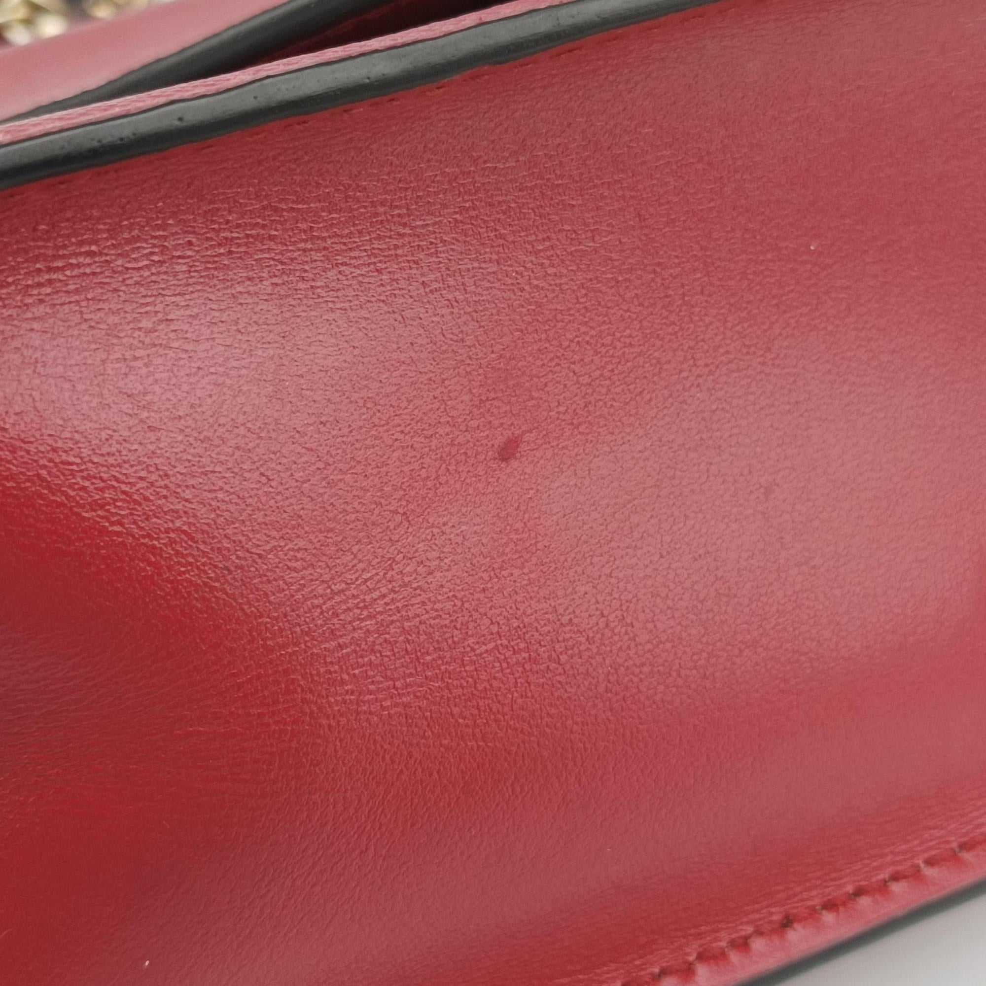 Triangle Logo Red SAFFIANO Leather 1BD200 25 Hトライアングルロゴ レッド サフィアーノレザー 1BD200 25 H