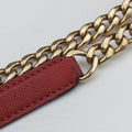 Triangle Logo Red SAFFIANO Leather 1BD200 25 Hトライアングルロゴ レッド サフィアーノレザー 1BD200 25 H