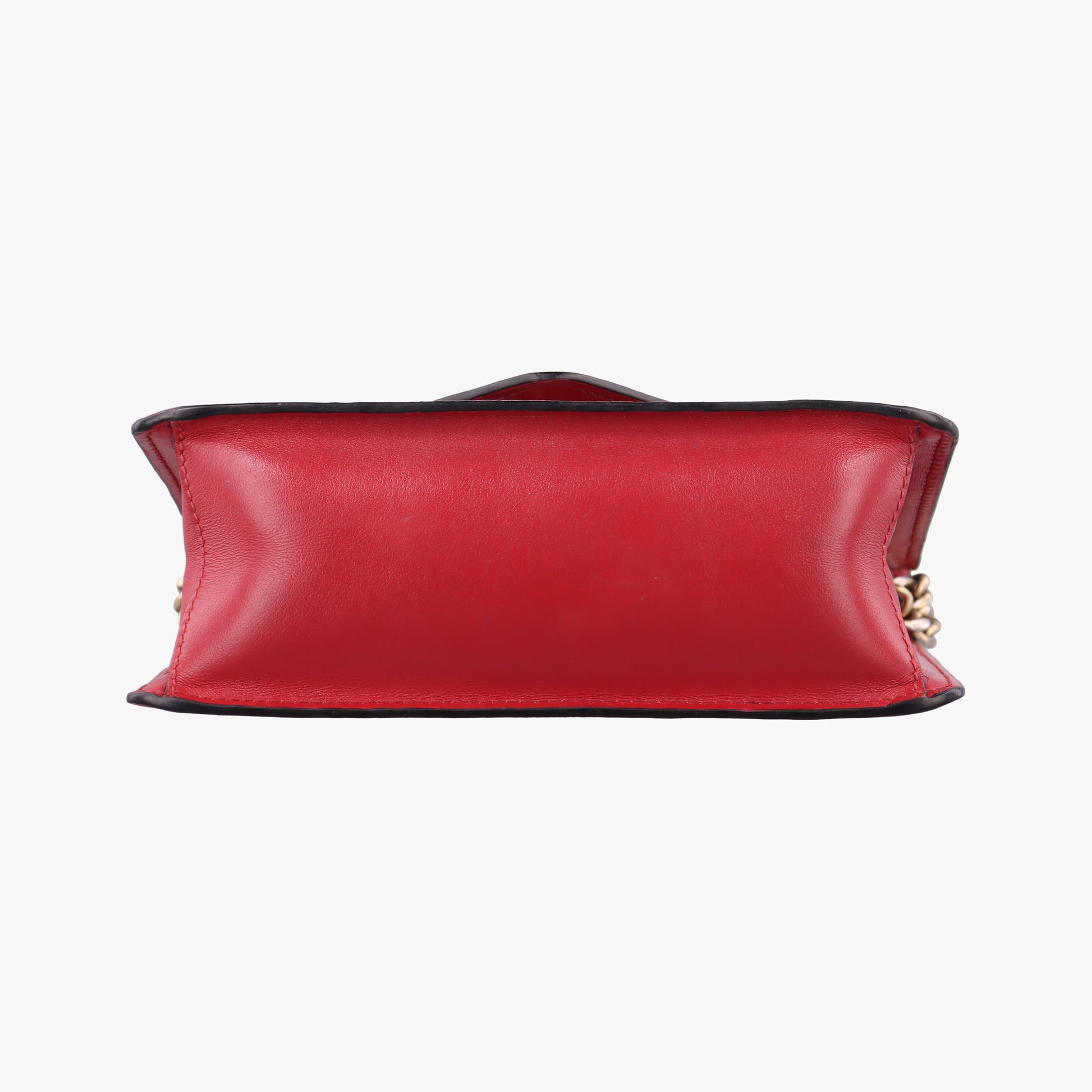 Triangle Logo Red SAFFIANO Leather 1BD200 25 Hトライアングルロゴ レッド サフィアーノレザー 1BD200 25 H