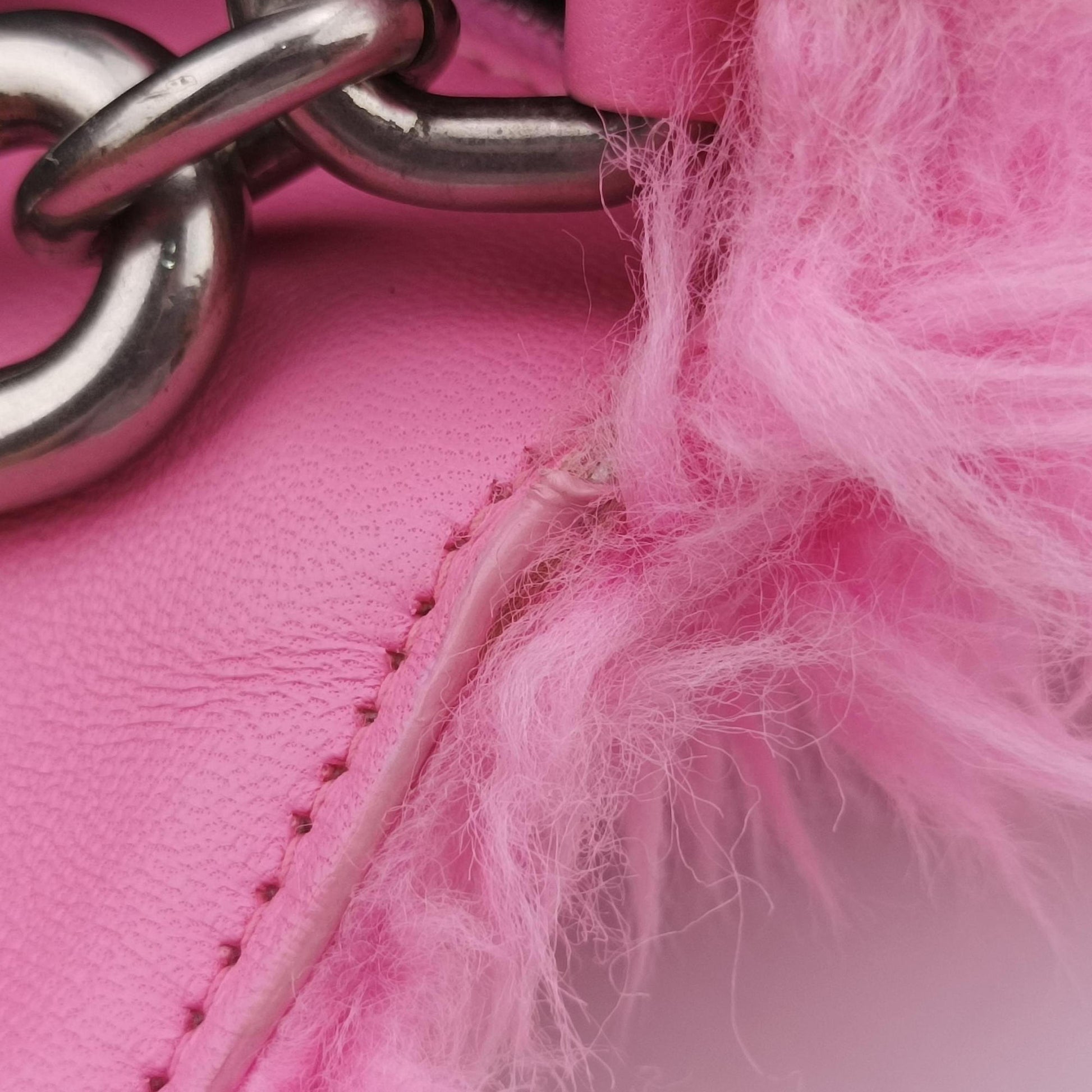 Hourglass Pink Faux fur 715153 210N2 715153.5806.P.643888ダウンタウン ピンク フェイクファー 715153 210N2 715153.5806.P.643888